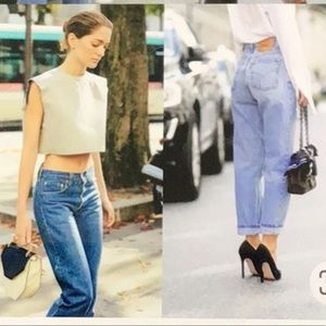 Vintage Levi 501’s gender bending blue Jean